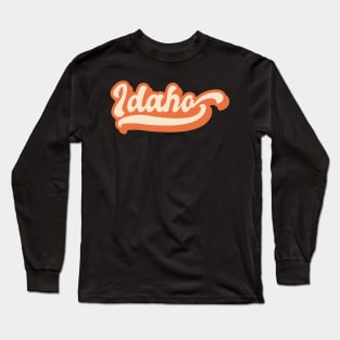 Idaho Retro Long Sleeve T-Shirt